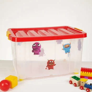 

Box on casters with lid 60 l "Junior monsters"