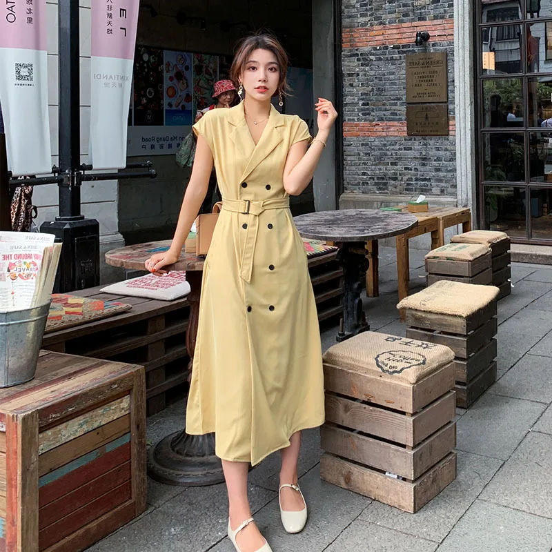 

Photo Shoot Dress 2019 New Style Summer Korean-style Elegant Waist Hugging Very Fairy of France Non-mainstream Platycodon Grandi