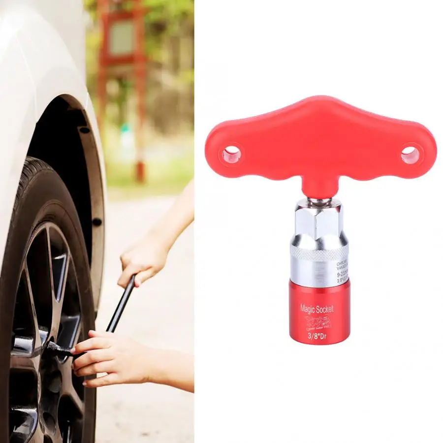 2 шт. CR-V универсальный гаечный ключ Non-slip T Grip гаечный ключ торцевых ключей 9-21 мм 3/8-13/16 дюймов ремонтный набор инструментов