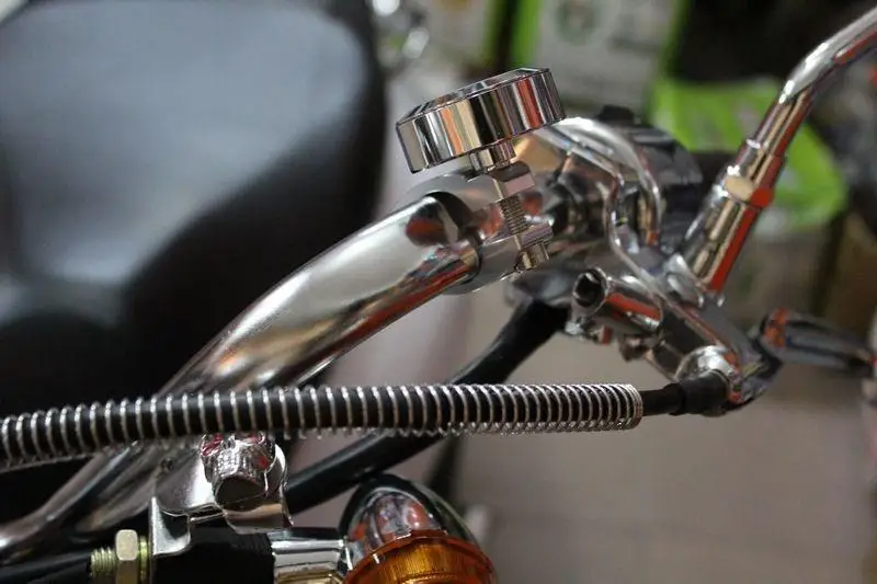 Мотоцикл серебро руль бар крепление часы для Harley Davidson Softail Heritage Classic Cruisers Choppers