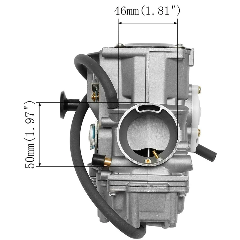 Карбюратор для ATV Yamaha 1987-1990& 1992-1995 Moto-4 350 YFM350, 1987-2004 воин 350 YFM350, 1996-1998 Кадьяк 400 YFM40