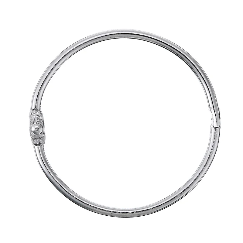 12 шт. 50 мм Серебряная душевая Шторы крючки станок и нержавеющий крючок