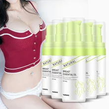 Растительное Натуральное эфирное масло для увеличения груди эффективное увеличение груди Крем для роста груди массажное масло 20 мл