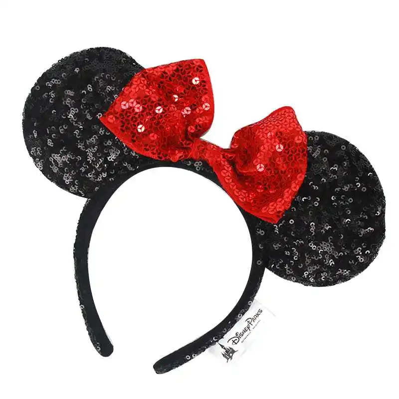 

Original Minnie mickey sequin Butterfly Hoop Plush toy