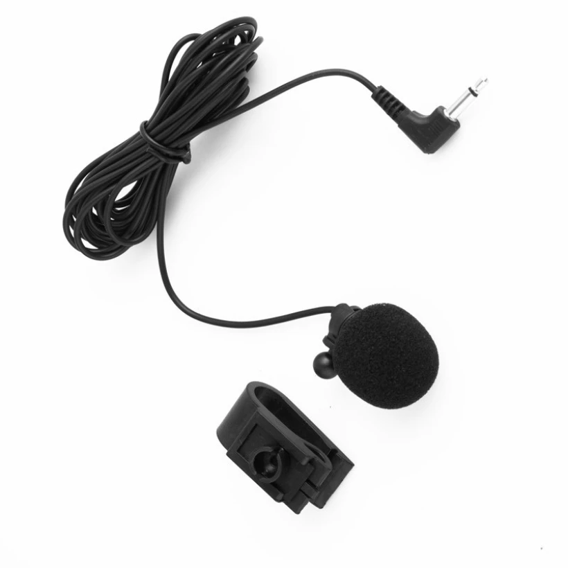 先着予約 3 5ミリメートル車の外部オーディオマイクカーdvdプレーヤーgpsナビゲーションとマイク固定クリップ3mケーブル 爆買い Marketingcultural Com Br