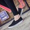 Men Casual Shoes Canvas Slip-On All Black Low Style Breathable Light Fashion Shoes for Men Footwear Zapatos De Hombre 5