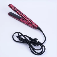 Electronic Hair Iron Hairstyling Portable Ceramic Flat Iron Hair Straightener Irons Styling Tools 6