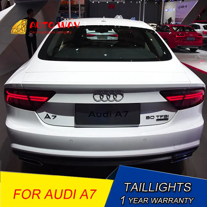 Автомобильный Стайлинг задний фонарь чехол для Audi A7 2012 2016 светодиодный багажник