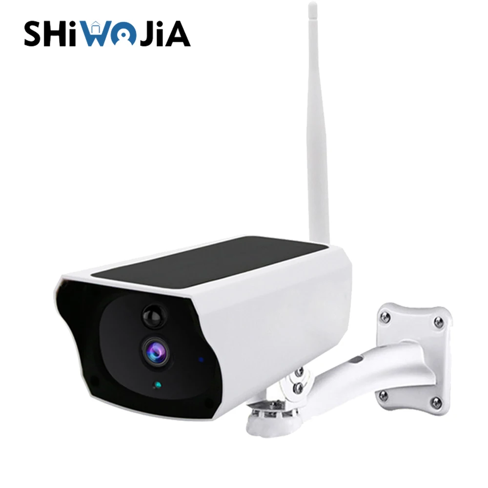 1080P Solar IP Camera Outdoor IP67 Waterproof Wifi 2.4G Night Vision Camera Rechargeable Battery Burglar Monitor Family Wireless