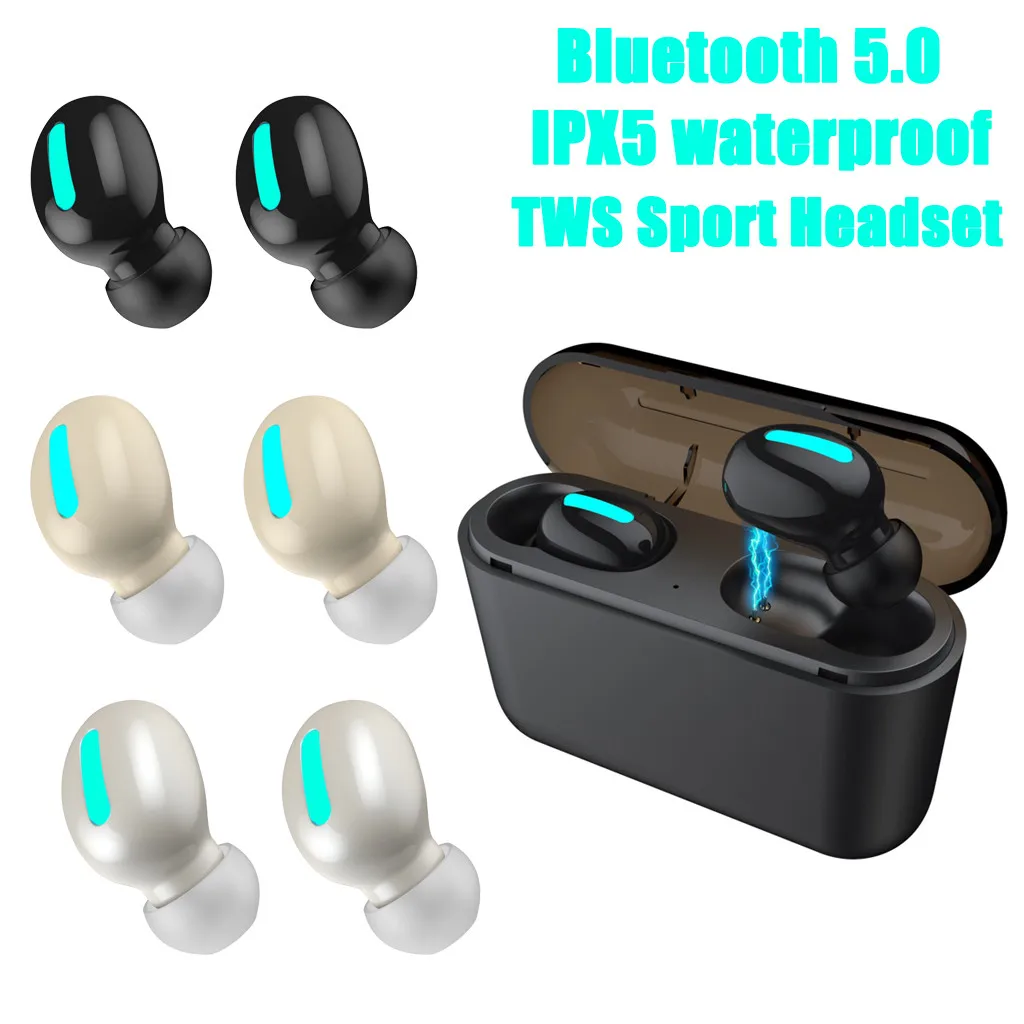 HBQ Q32 TWS Bluetooth 5,0 наушники-вкладыши беспроводные Bluetooth наушники спортивные наушники Игровые наушники для всех смартфонов