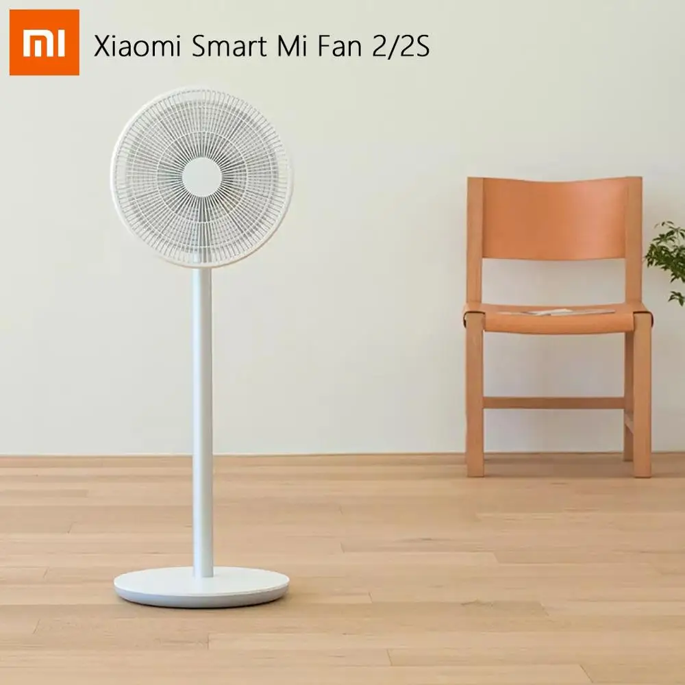 Xiaomi SmartMi напольный вентилятор 2/2 S DC пьедестал стоящий портативный вентилятор перезаряжаемый кондиционер натуральный ветер