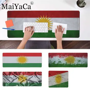 

MaiYaCa Beautiful Anime Kurdish Autonomous Region flag Laptop Computer Mousepad large big 40*90cm mousepad for cs go lol dota2