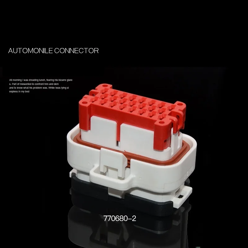 23-контактный автоматический водонепроницаемый разъем Tyco AMP ECU Epec 2024, программируемый штекер контроллера 776228-1 770680-1 776087-1 770680-2 770680-4