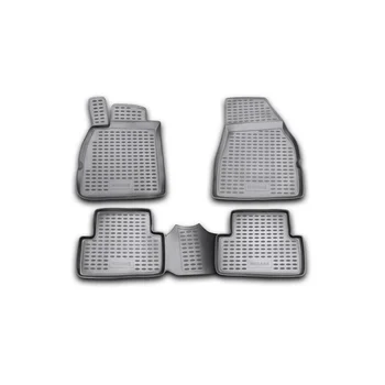 

Floor mats Renault Megane II 2002-2009, 4 pcs free shipping (gray) (Megan)