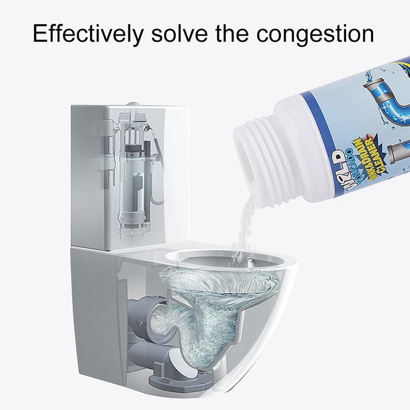 New Powerful All-Purpose Quick Foaming Toilet Cleaner Sink& Drain Cleaner Agent