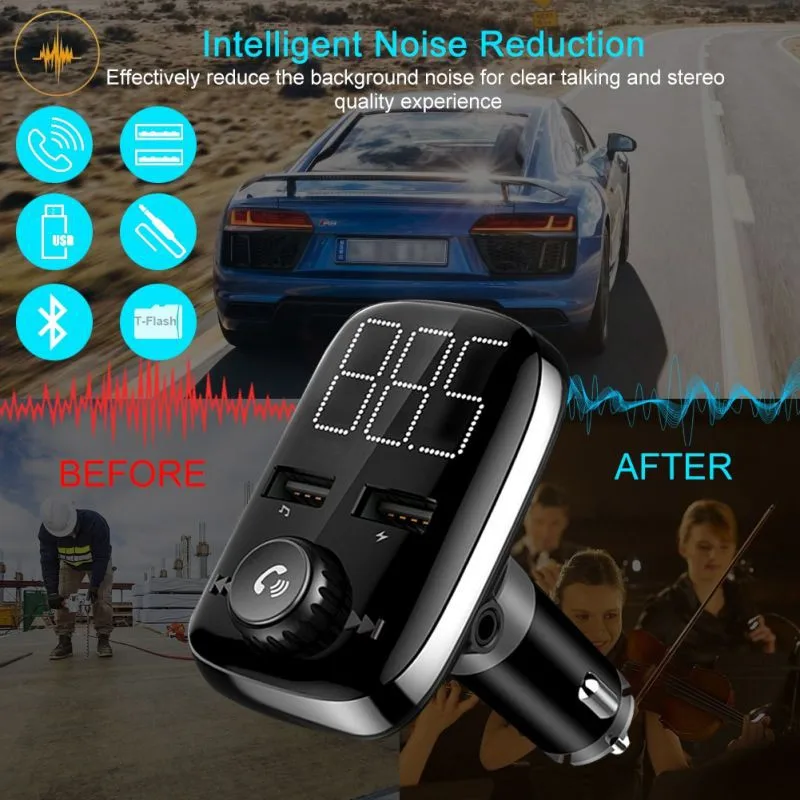 BT74 вращающийся Bluetooth автомобильный комплект музыкальный плеер fm-передатчик большой дисплей MP3-плеер двойной USB cargador TF карта/U диск Play 11