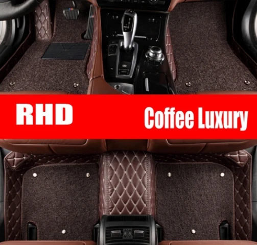 Правый руль/RHD для Lexus GS 200 т 250 300 350 430 450H 460 F Sport GS200T GS250 GS350 GS300 GS45OH ковер(2005 - Название цвета: Coffee Luxury