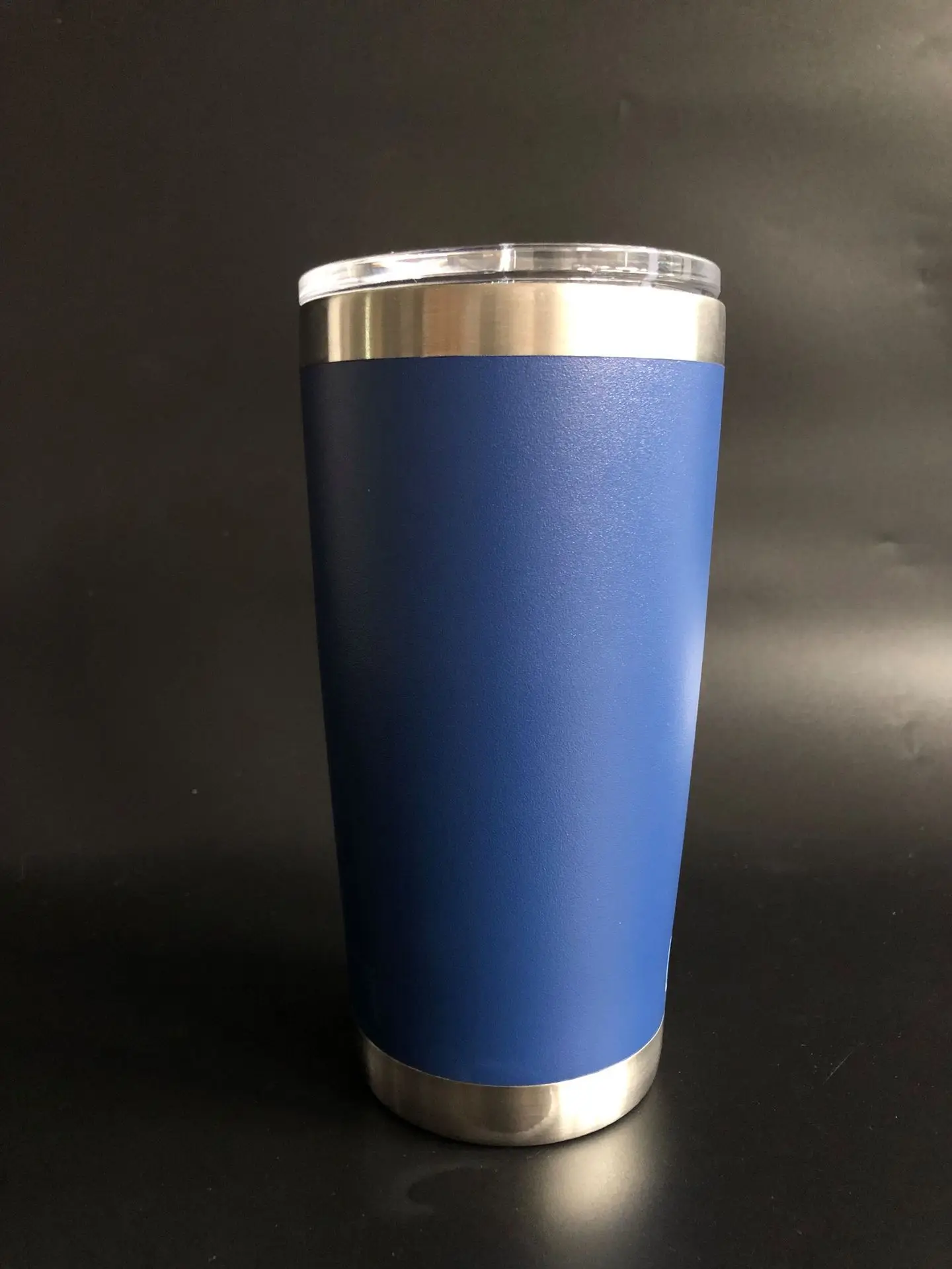 20 oz Крышка для стакана-шейкера путешествия Келлер-подарок с двойными стенками вакуумной изоляцией из нержавеющей стали-18/8 Нержавеющая сталь термос GMBH бутылка для воды - Цвет: blue