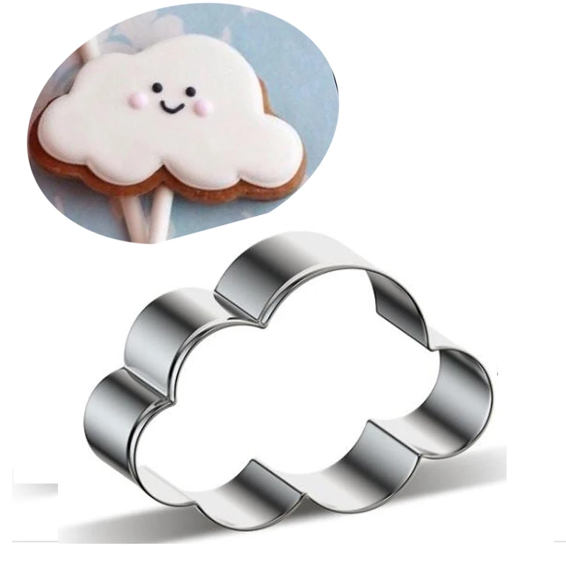 Cookie Cutters Cake Mold Clouds Metal Cookie Cutter Baking Molds Fondant Cake Decorating Pastry Tool Patisserie Biscuit Artesanato