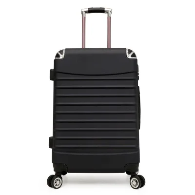 B Rolling Spinner багаж чемодан для путешествия Женская тележка чехол с колесами 20 дюймов пансион Carry On Box бизнес ноутбук дорожные сумки - Цвет: B