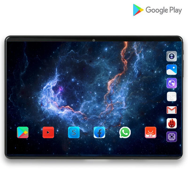 

2020 128G MID Global Bluetooth Wifi phablet Android 9.0 10.1 inch tablet Octa Core 6GB RAM 128GB ROM Dual SIM Cards Tablet 10
