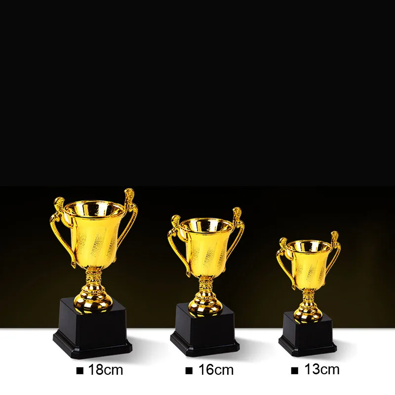 Настраиваемый мини-трофей команда спортивных соревнований церемония ремесла Позолоченные сувениры коммерческий наградной Кубок