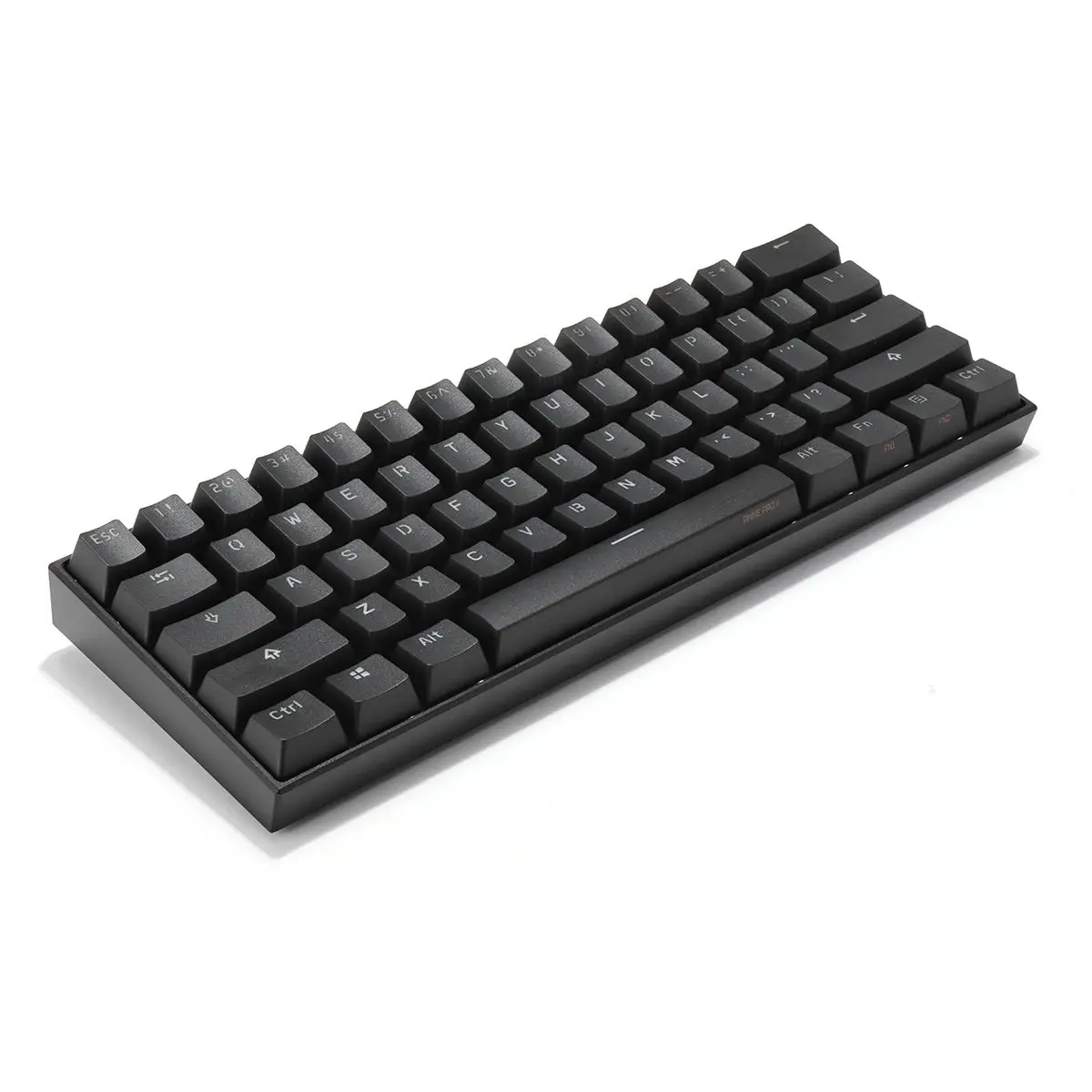 Anne Pro 2 клавиатура bluetooth 4,0 type-C 60% RGB 61 клавиша Механическая игровая клавиатура красный синий коричневый переключатель Gateron