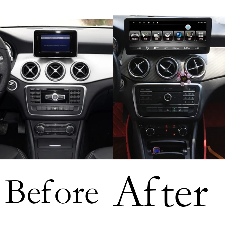 Car Multimedia Player GPS Audio Radio For Mercedes Benz GLA Class X156 GLA 200 220 2016~2020 CarPlay 360 bird view camera NAVI 2