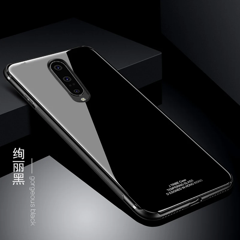 

YUETUO glass original armor phone back etui,coque,cover,case for one plus 7 pro 6t 5t 6 5 t for oneplus oneplus7 accessories