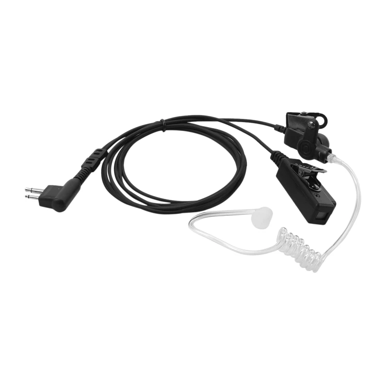 FBI Surveillance Acoustic Air Tube Earpiece Headset for Motorola Walkie Talkie Radio GP3688 GP300 GP308 GP68 CP040 CP100 CP200 |