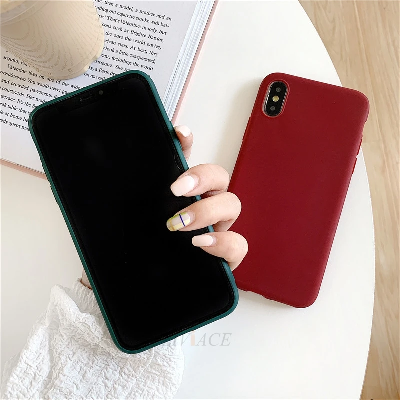 Мягкий ТПУ чехол для xiaomi redmi note 8 7 note8 pro 8a 7a 8T цветной Матовый ультратонкий силиконовый чехол на заднюю панель для xiomi redmi note 8