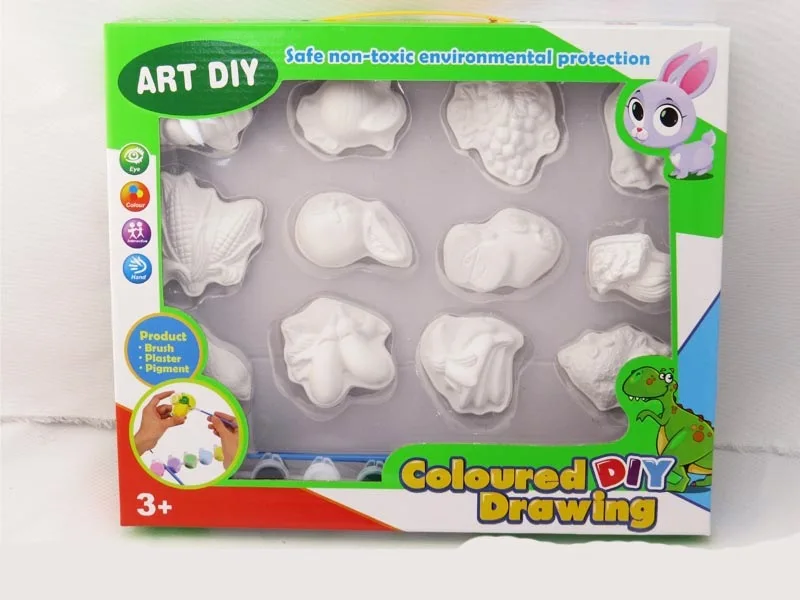

Kindergarten Handmade DIY for Making Educational Toy Children Birthday Gift Emulational Fruit Set Graffiti Painted