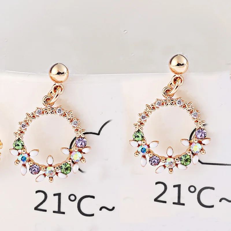Dangle Clip on Earrings, ear clip earrings,clip earrings,ear clip