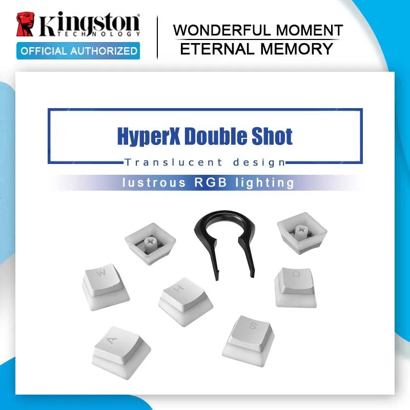 Kingston HyperX Double Shot PBT ключ крышка s pbt полный 104 полупрозрачный скраб механическая