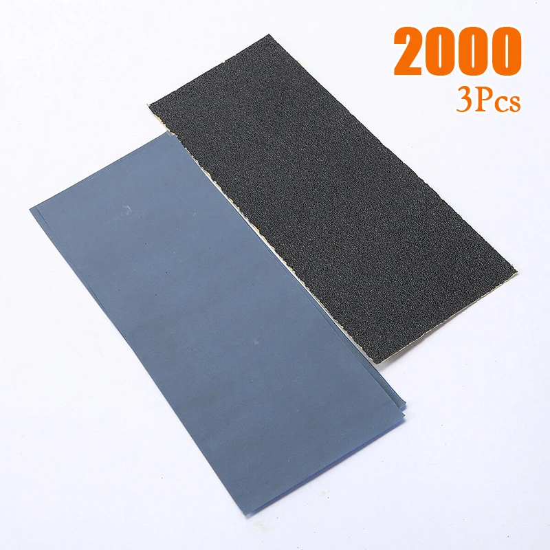 28/42Pcs Mixed Sandpaper 9x3.7inch Dry And Wet Sanding Paper(120-3000 Grit