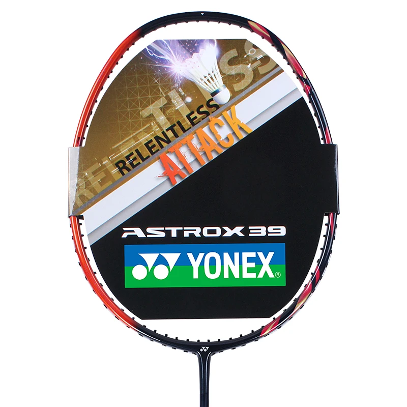 Подлинная Yonex Astorx 38d 39d наноуглеродное волокно ракетка для бадминтона с натянутым