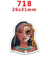 Кабошоны 30 шт мультфильм плоское украшение из смолы pr 2253 - Цвет: 718
