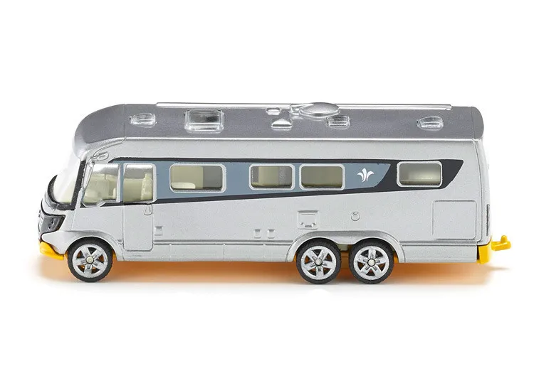 Распродажа 1: 72 1671 модель из сплава для кемпинга, литая под давлением металлическая скользящая модель, изысканный туристический автобус