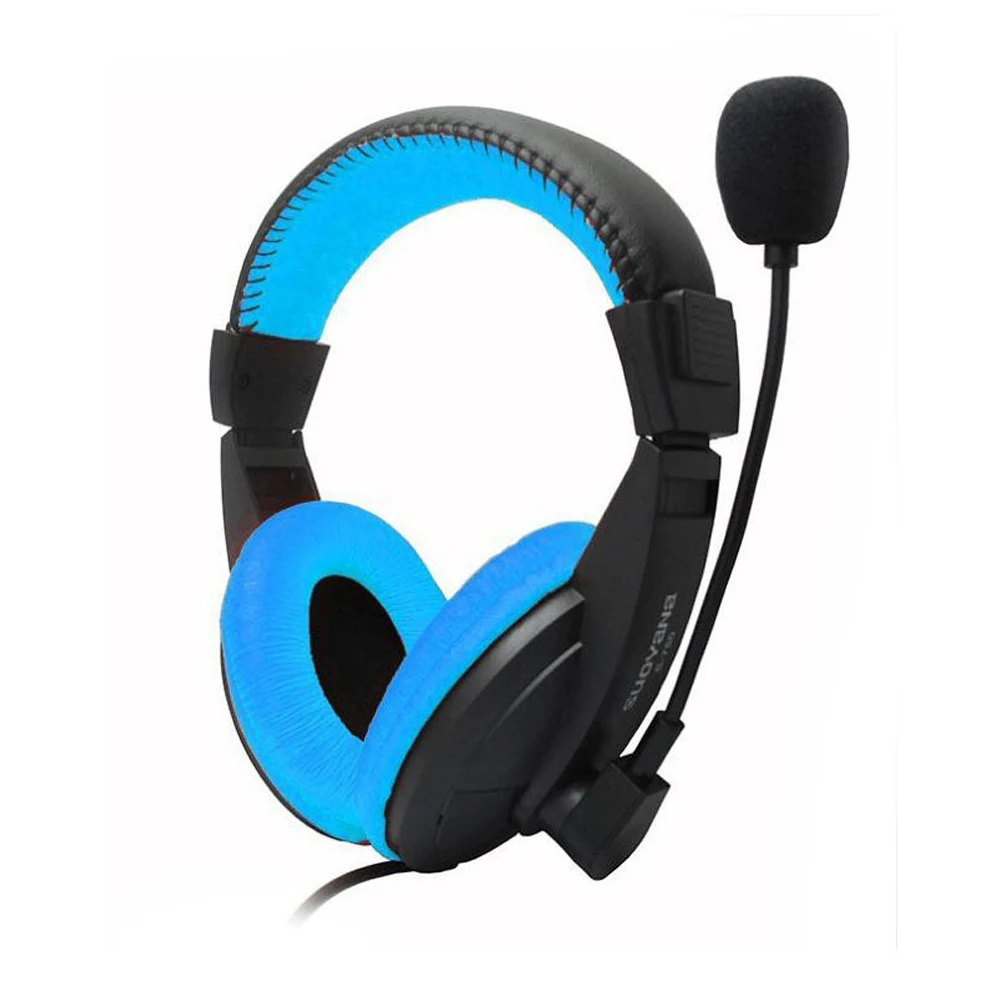 3 5mm Wired Gaming Headphones Surround Stereo Headset Earphone With Micphone For Laptop Computer PC Skype MSN PS4 Play Station 4