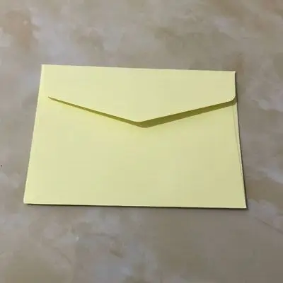 Мини конверты карамельных цветов 1 шт./лот многофункциональный бумажный конверт