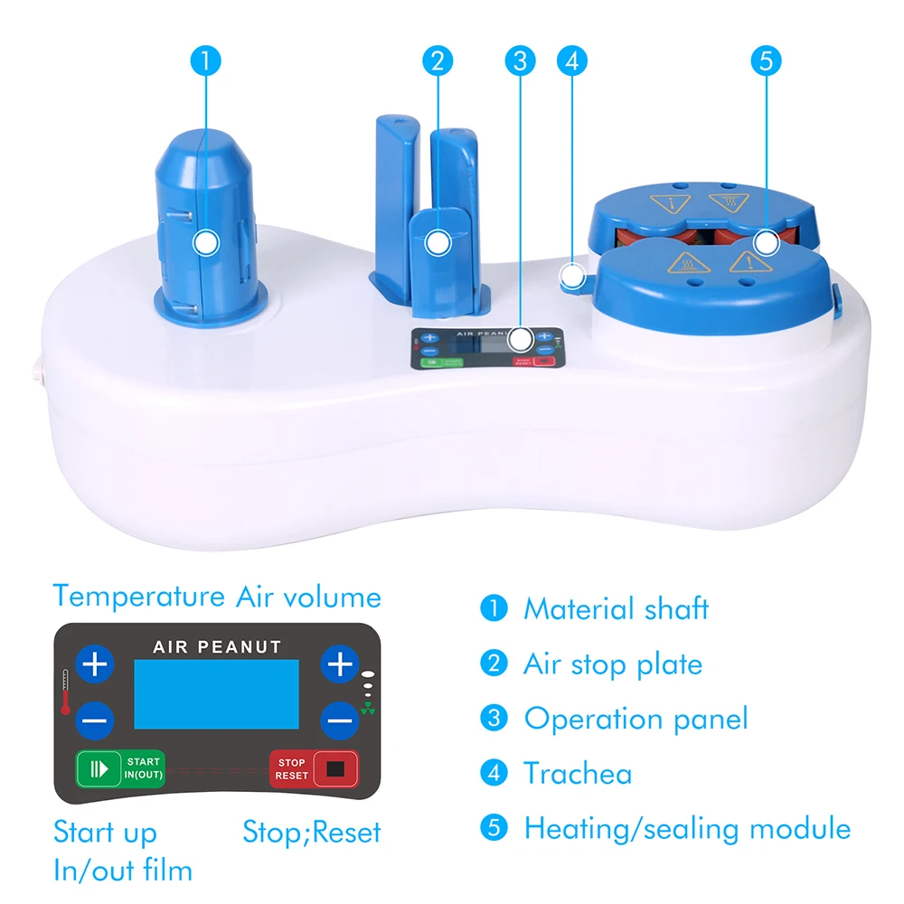 Машина для надувных подушек машина с надувной подушкой 1|Машина воздушной