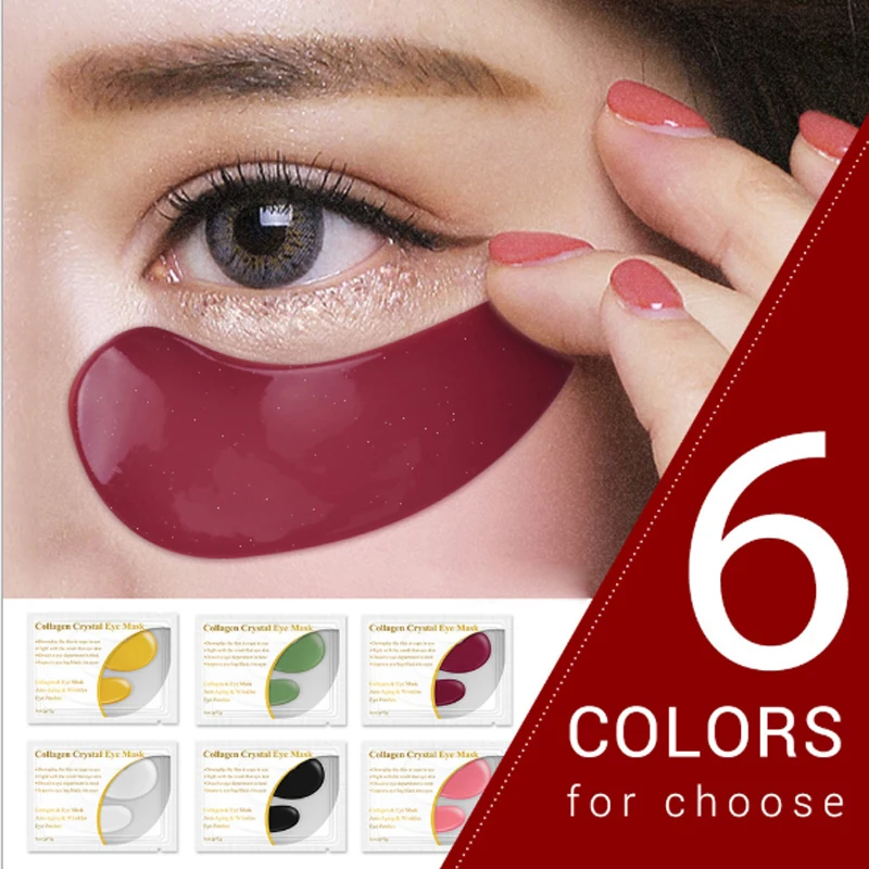 

Collagen Patch for Eye Gel Patches Dark Circles Removal Eye Bags Moisturizing Eye Masks Crystal Sheet Mask Eye Care Anti Wrinkle