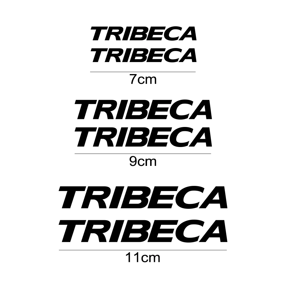6PCS Car Brake Caliper Sticker Heat Resistant Decal For Subaru Forester WRX Levorg XV Outback Legacy Tribeca Auto Accessories