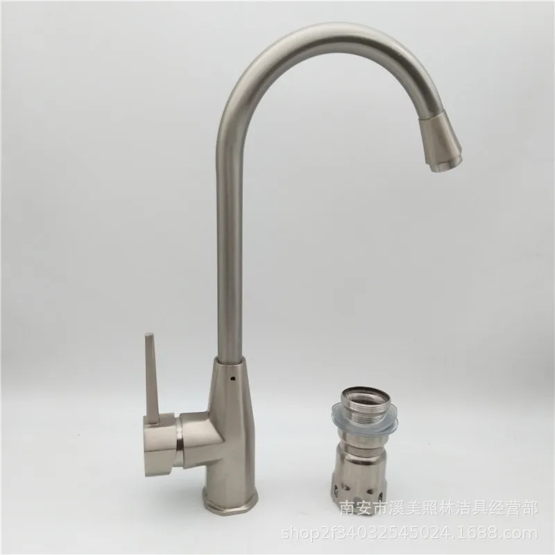 

Manufacturers Direct Selling Zinc Alloy Wire Drawing Octagonal Dan Tap Sink Kitchen Mixing Faucet Washing Basin Hot And Cold Fau