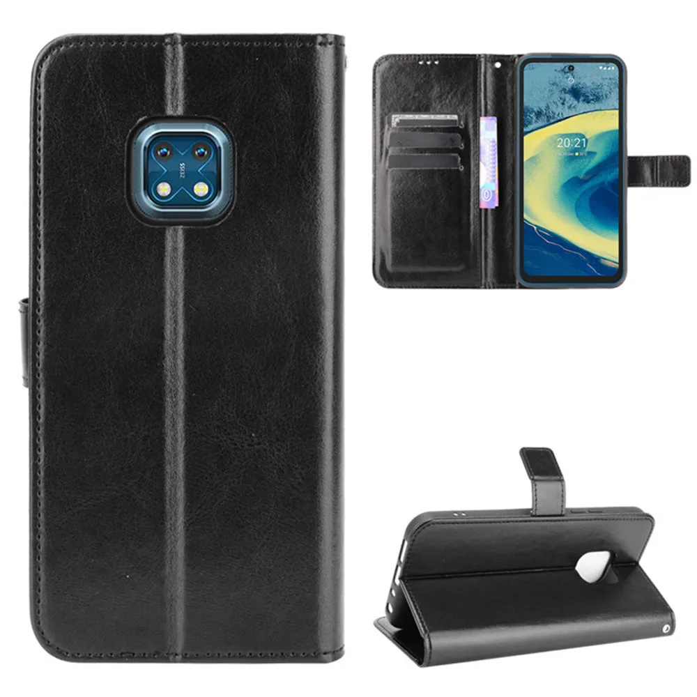 Per Nokia Xr20 Custodia Flip Di Lusso In Pelle Pu Portafoglio Cordino Custodia Per Nokia Xr20 Xr 20 Borse Per Telefono Nokiaxr20