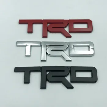 

Metal TRD Letter Car Sticker 3D Car Body Emblem Badge Sticker Auto Accessories