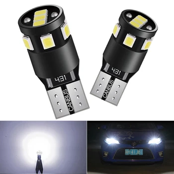 

2x T10 W5W LED Canbus Bulbs Car Clearance Parking Lights For Honda Civic Jazz Accord Fit CRV Pilot City Volkswagn VW Passat b6