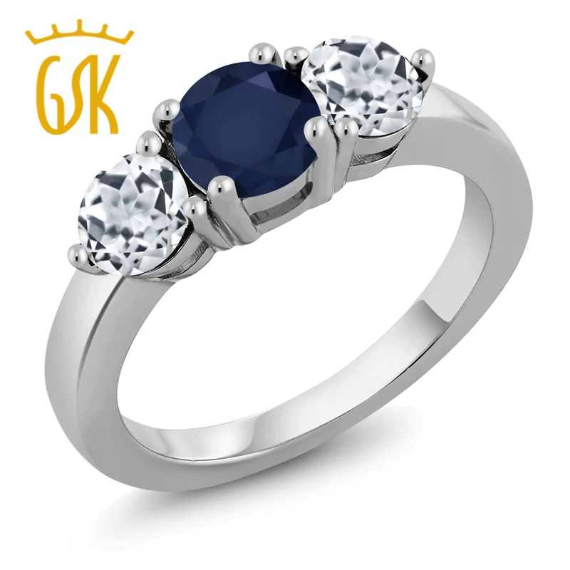 Женские обручальные кольца с драгоценными камнями 2 00 карат круглые из серебра 925