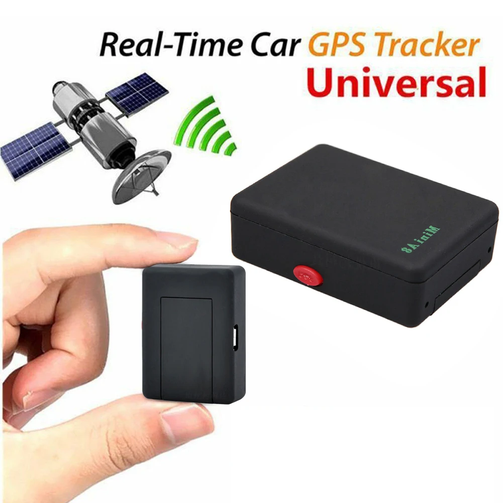 

A8 Mini Gsm/gprs Tracker Global Real Time Gps Tracking Device With Sos Button For Cars Kids Elder Pets GPS Locator Finder Tool