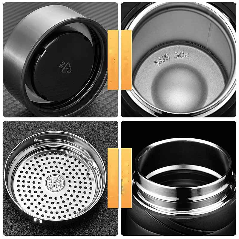 Студенческий термос чашка большой емкости мужской и женский высококачественный